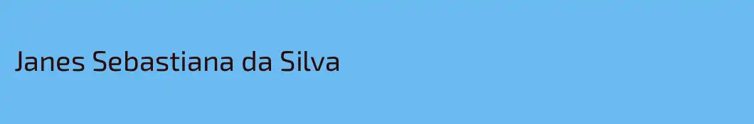 Janes Sebastiana da Silva